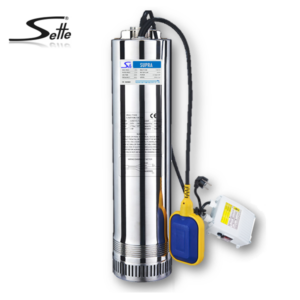 Ponorné čerpadlo SETTE 5" SUPRA 3/1,5 230V, 20 m, s plavákom / 104 m, 83 l/min, 8,2 A