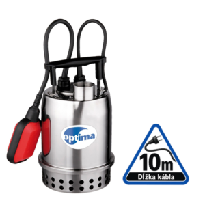 Drenážne čerpadlo EBARA BEST OPTIMA M A 230 V s plavákom, 10 m kábel