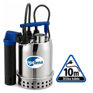 Drenážne čerpadlo EBARA BEST OPTIMA MS 230 V s magnetickým plavákom, 10 m kábel